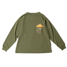 Load image into Gallery viewer, ECORICH MT.FUJI POCKET L/S TEE | PP24AW-003