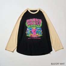 Load image into Gallery viewer, Organic Cotton “Escape To Nature” Raglan QS Tee by DLOP | PP25SS-005