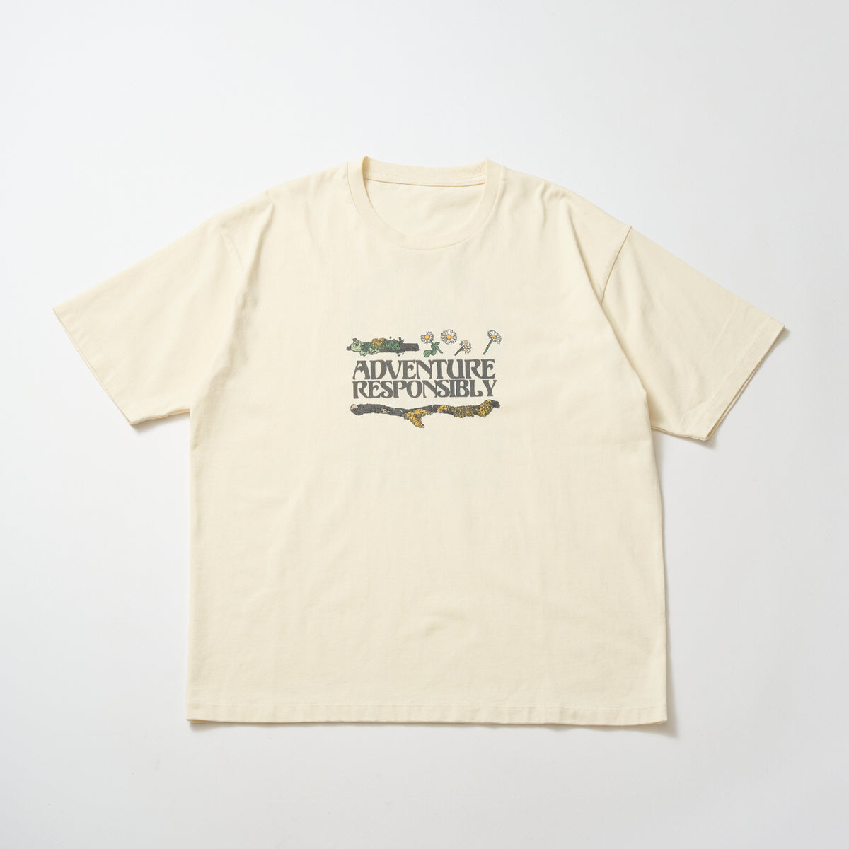 Organic Cotton “Adventure Responsibly” S/S Tee | PP25SS-027
