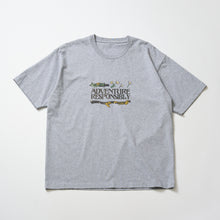 Load image into Gallery viewer, Organic Cotton “Adventure Responsibly” S/S Tee | PP25SS-027