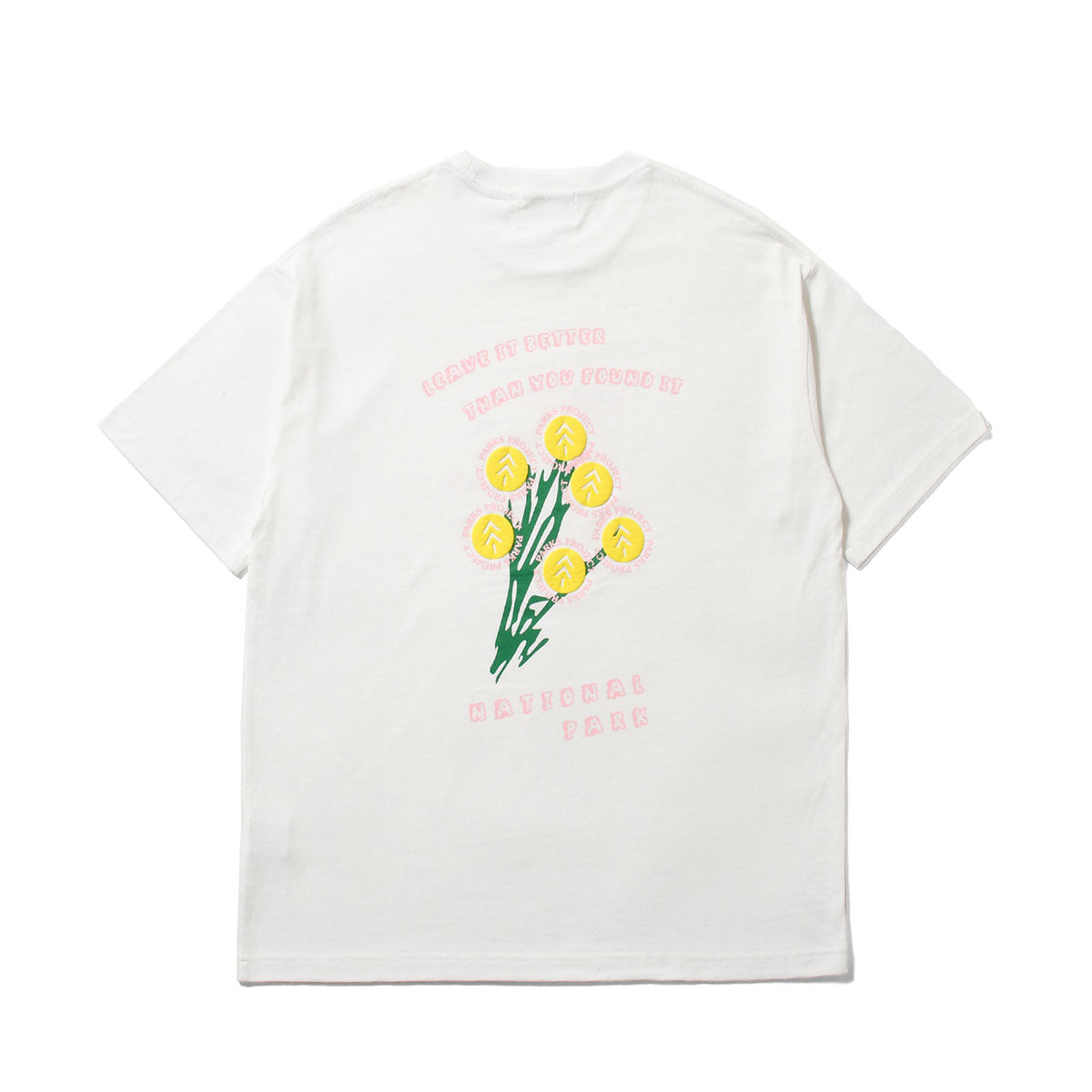 PARKS PROJECT LEAVE IT BETTER THAN YOU FOUND IT FLOWER PRINT TEE ｜  PP23SS-001