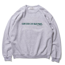 Load image into Gallery viewer, LISTEN to KAMIKOCHI Crew Neck Sweat (中部山岳国立公園) | 162609003