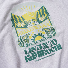 Load image into Gallery viewer, LISTEN to KAMIKOCHI Crew Neck Sweat (中部山岳国立公園) | 162609003