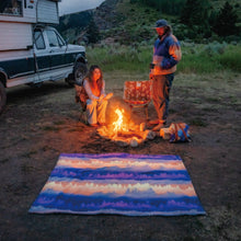 画像をギャラリービューアに読み込む, Smoky MTN. Haze Fleece Throw | PP402084