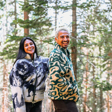 画像をギャラリービューアに読み込む, Yellowstone Geysers High Pile Fleece | YW010001