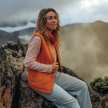 Load image into Gallery viewer, 【Women's】Smoky MTN. Haze Mini waffle tee | PP118003