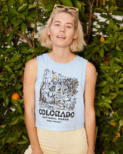 Load image into Gallery viewer, PARKS PROJECT National Parks of Colorado Vintage Tank| AP103008