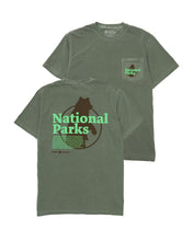 画像をギャラリービューアに読み込む, PARKS PROJECT Our National Parks Puff Print Pocket Tee| AP001010