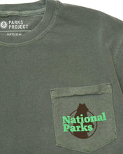 画像をギャラリービューアに読み込む, PARKS PROJECT Our National Parks Puff Print Pocket Tee| AP001010