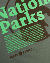 画像をギャラリービューアに読み込む, PARKS PROJECT Our National Parks Puff Print Pocket Tee| AP001010