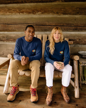 Load image into Gallery viewer, PARKS PROJECT Yellowstone National Park 150th Anniversary Long Sleeve Tee |YW002004