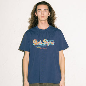 Organic Cotton “Metallic Logo” S/S Tee by DLOP | PP25SS-003