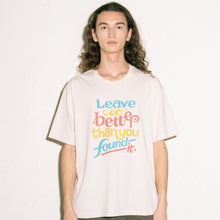 Load image into Gallery viewer, Ecorich “Leave it better” S/S Tee by Ayano | PP25SS-014
