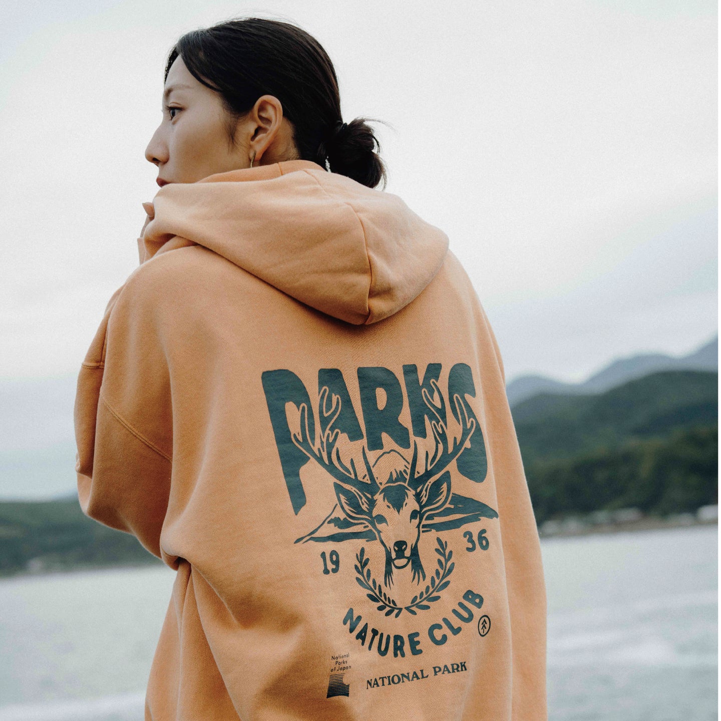 T/C SWEAT DEER ZIP UP HOODIE | PP24AW-020