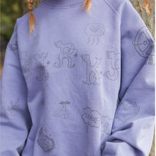 画像をギャラリービューアに読み込む, 矢部ユウナ× REDFISH × PARKS PROJECT Limited Edition Graffiti Pigment Sweat｜PP24AW-YY001
