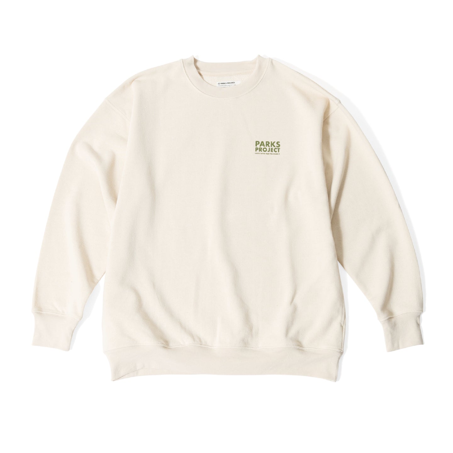 ECORICH SWEAT LOGO CREW NECK | PP24AW-023