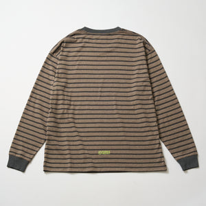 Ecorich Overdyed Border LS Tee | PP25SS-018