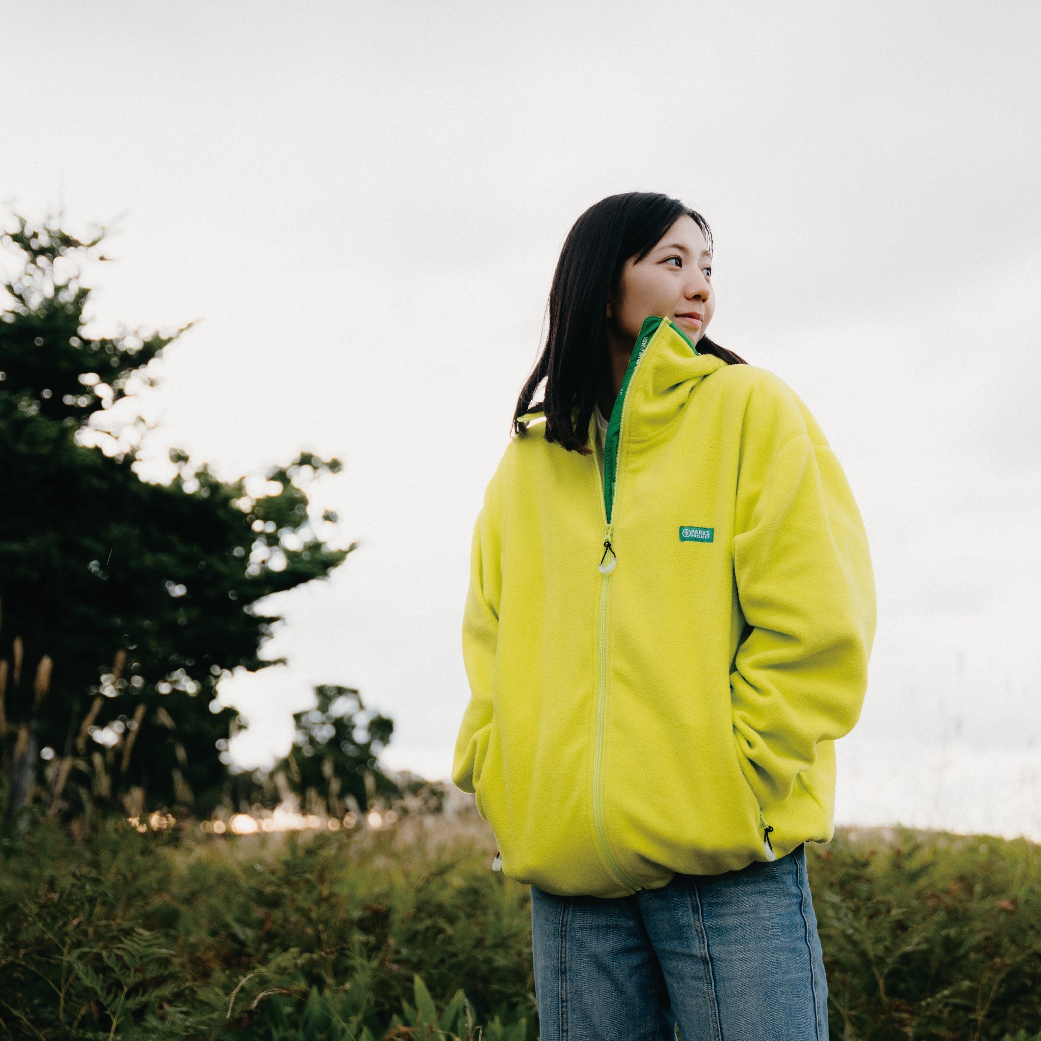 FLEECE ZIP UP HOODIE | PP24AW-008 – parksproject.jp