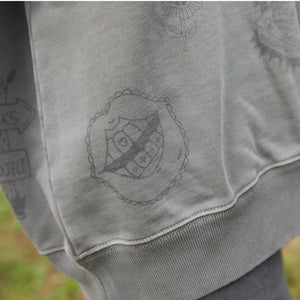 矢部ユウナ× REDFISH × PARKS PROJECT Limited Edition Graffiti Pigment Sweat｜PP24AW-YY001