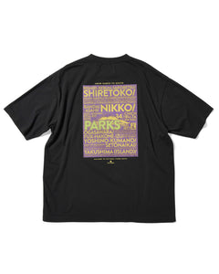 ALL NATIONAL PARKS POSTER TEE｜PP23AW-002