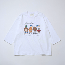 画像をギャラリービューアに読み込む, ”FRIENDS”3/4Tee|102508002-1
