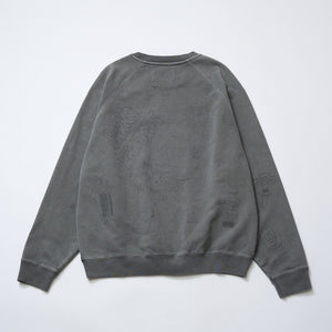 矢部ユウナ× REDFISH × PARKS PROJECT Limited Edition Graffiti Pigment Sweat｜PP24AW-YY001