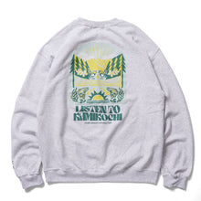 画像をギャラリービューアに読み込む, LISTEN to KAMIKOCHI Crew Neck Sweat (中部山岳国立公園) | 162609003
