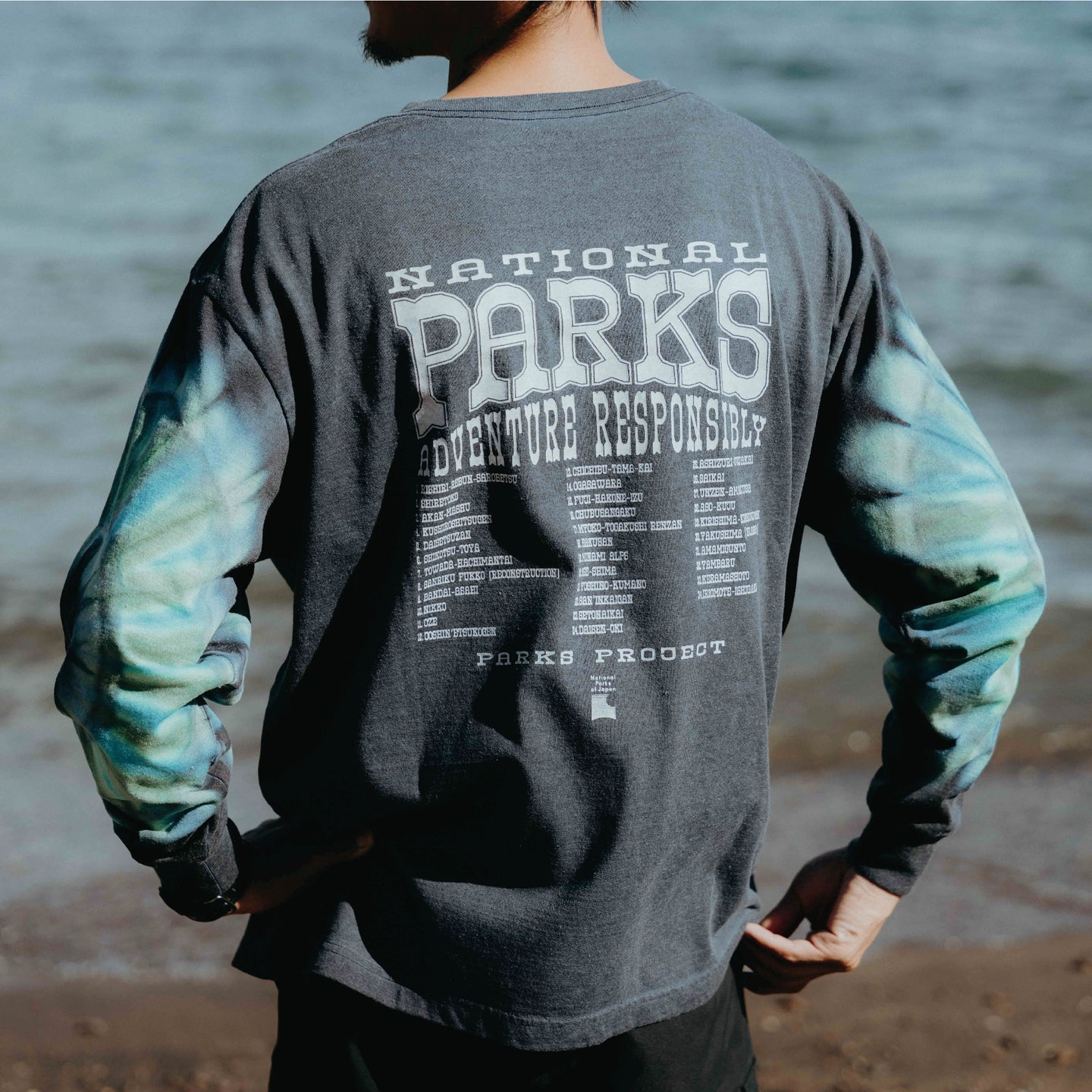 NATIONAL PARKS TIE-DYE L/S TEE | PP24AW-001-A