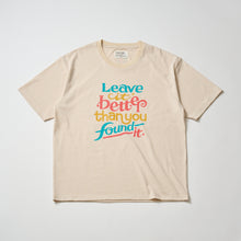 画像をギャラリービューアに読み込む, Ecorich “Leave it better” S/S Tee by Ayano | PP25SS-014
