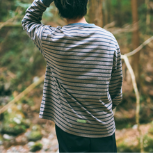 画像をギャラリービューアに読み込む, Ecorich Overdyed Border LS Tee | PP25SS-018
