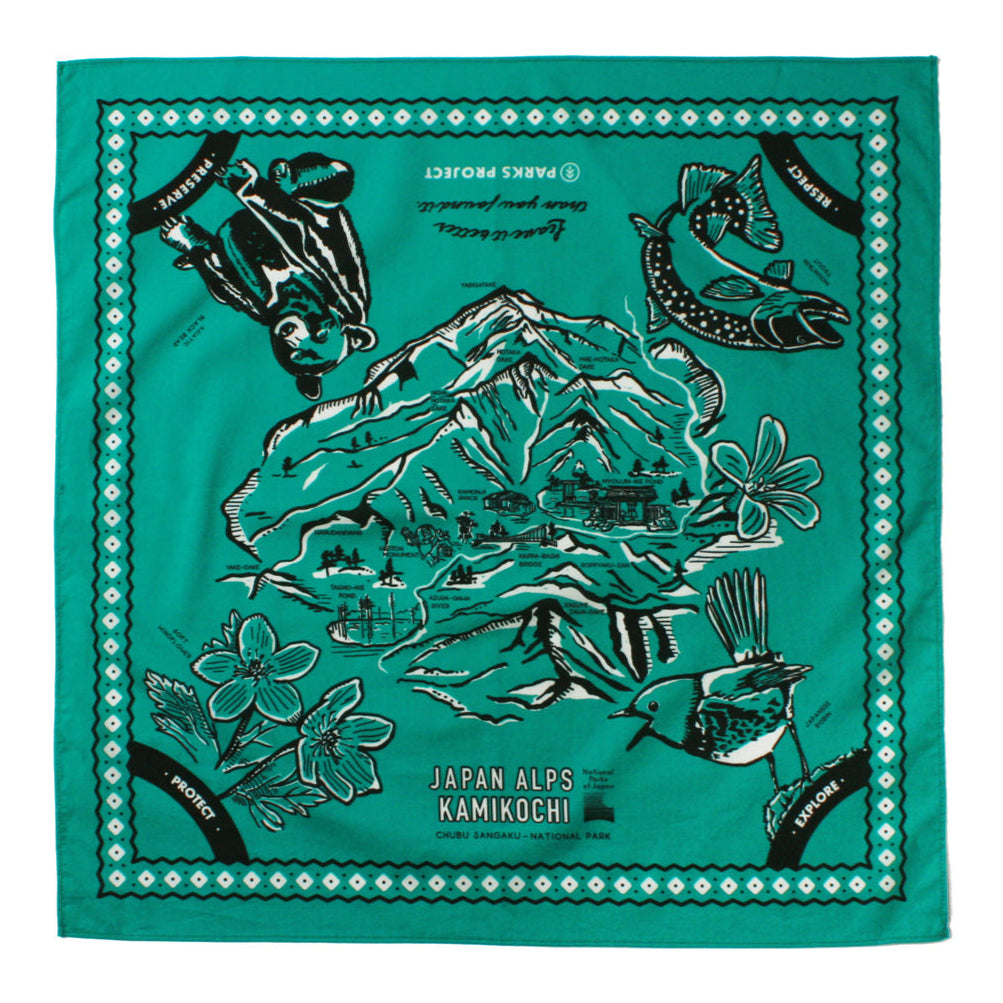 KAMIKOCHI BANDANA(中部山岳国立公園) | LC-2504-38-01 – parksproject.jp