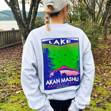 Load image into Gallery viewer, AKAN MASHU Crew Neck Sweat (阿寒摩周国立公園) | 162609002
