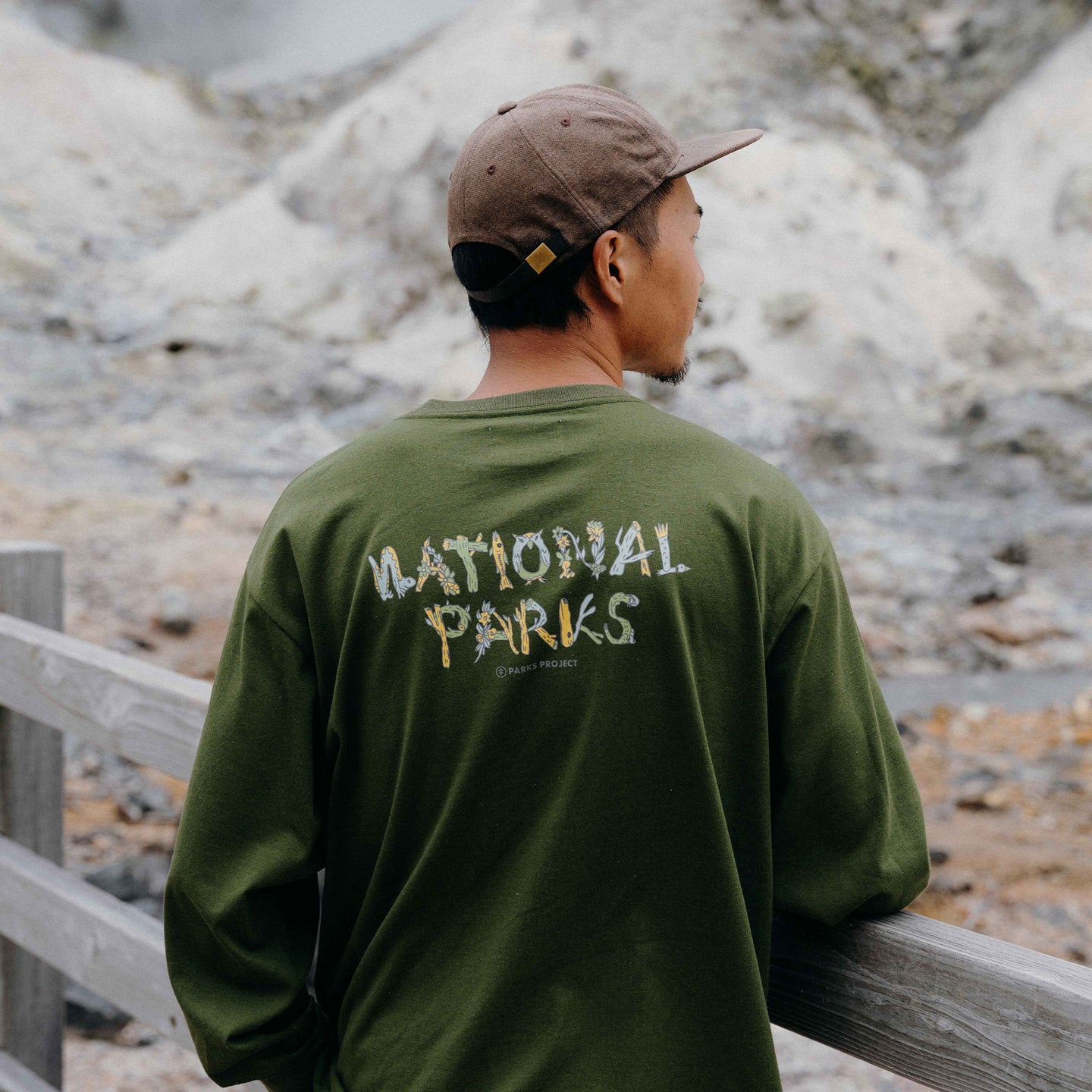 ECORICH NATIONAL PARKS POCKET L/S TEE｜PP24SS-016