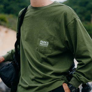 ECORICH NATIONAL PARKS POCKET L/S TEE｜PP24SS-016