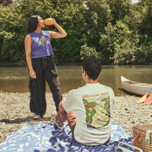 画像をギャラリービューアに読み込む, New River Ripple Beach Blanket | PP402086
