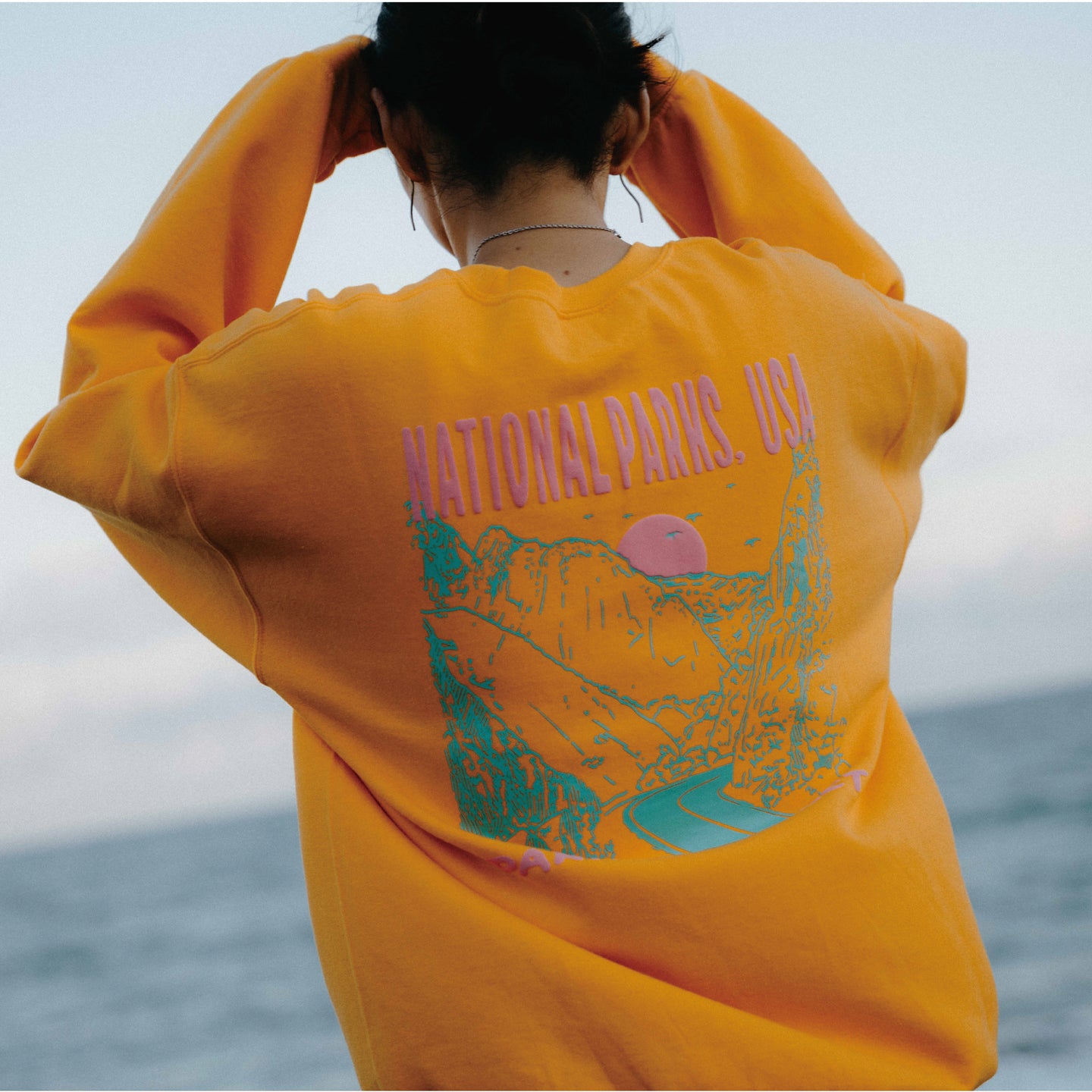 NATIONAL PARKS PUFF PRINT P/O SWEAT｜PP24AW-006US