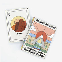 Load image into Gallery viewer, PARKS PROJECT Minimalist National Park Playing Cards｜322001007
