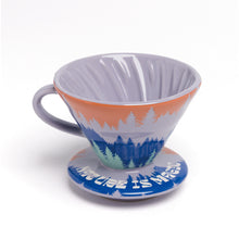 Load image into Gallery viewer, Smoky mtn. pour over dripper | 322609006
