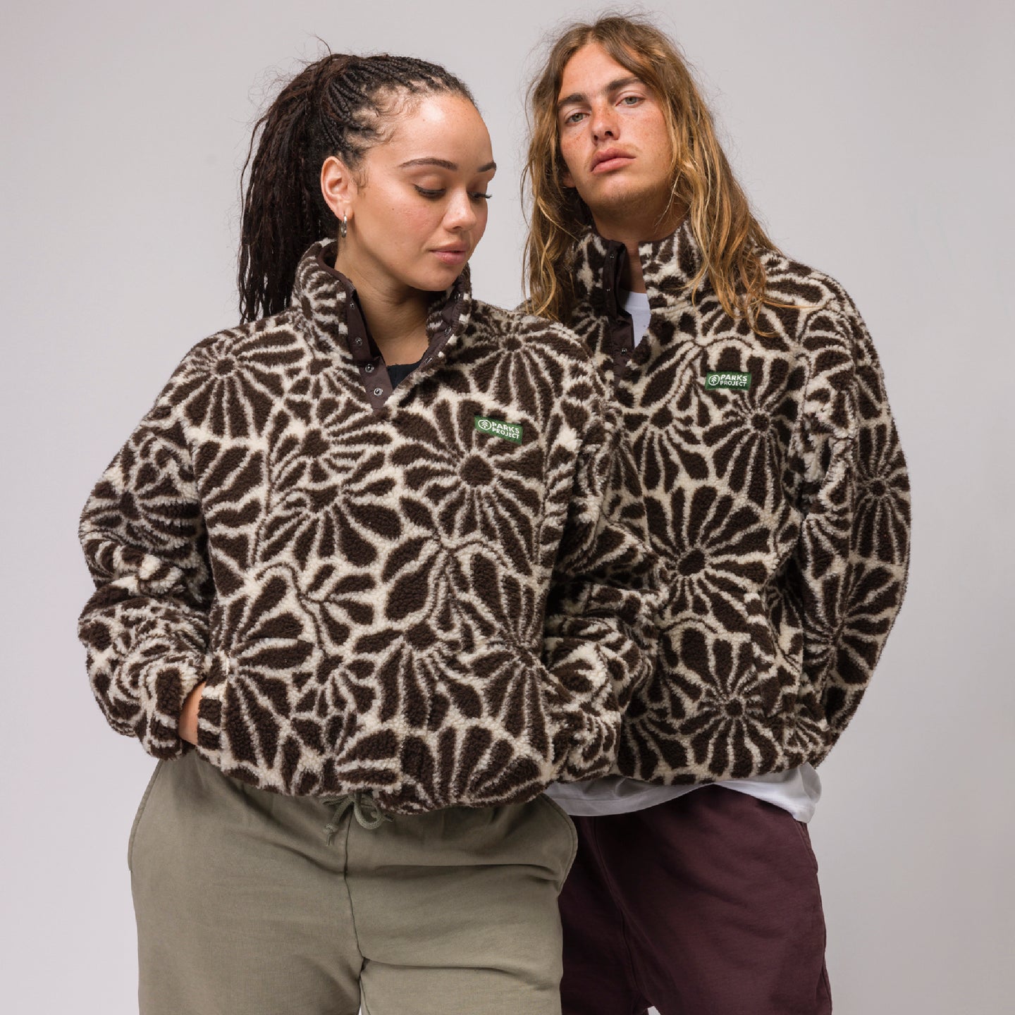 High Desert Wildflowers High Pile Fleece｜PP010017