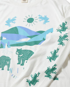 PARKS PROJECT Nikko National Park Organic Cotton Tee  ｜ PP23SS-013