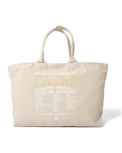 PARKS PROJECT ALL NATIONAL PARKS TOTE BAG｜21SS-017