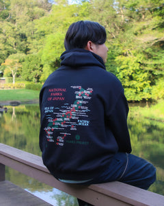 PARKS PROJECT Japan Map Hoodie｜ 21AW-012