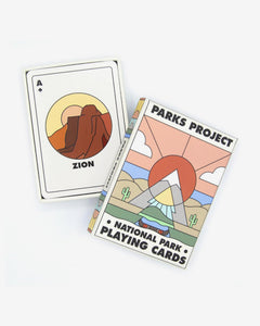 PARKS PROJECT Minimalist National Park Playing Cards｜AXSTC033