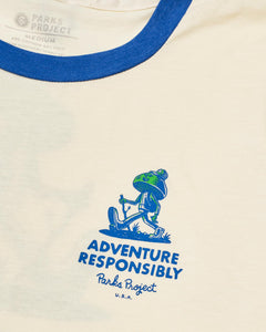 PARKS PROJECT Adventure Responsibly Ringer Tee ｜ PP001053