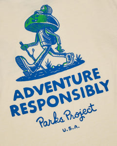PARKS PROJECT Adventure Responsibly Ringer Tee ｜ PP001053