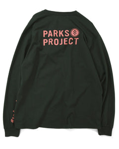PARKS PROJECT LOGO LONG SLEEVE TEE｜21SS-006