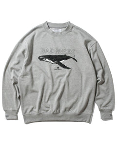 PARKS PROJECT HUMPBACK WHALE SWEAT (小笠原国立公園)  ｜ PP22AW-009