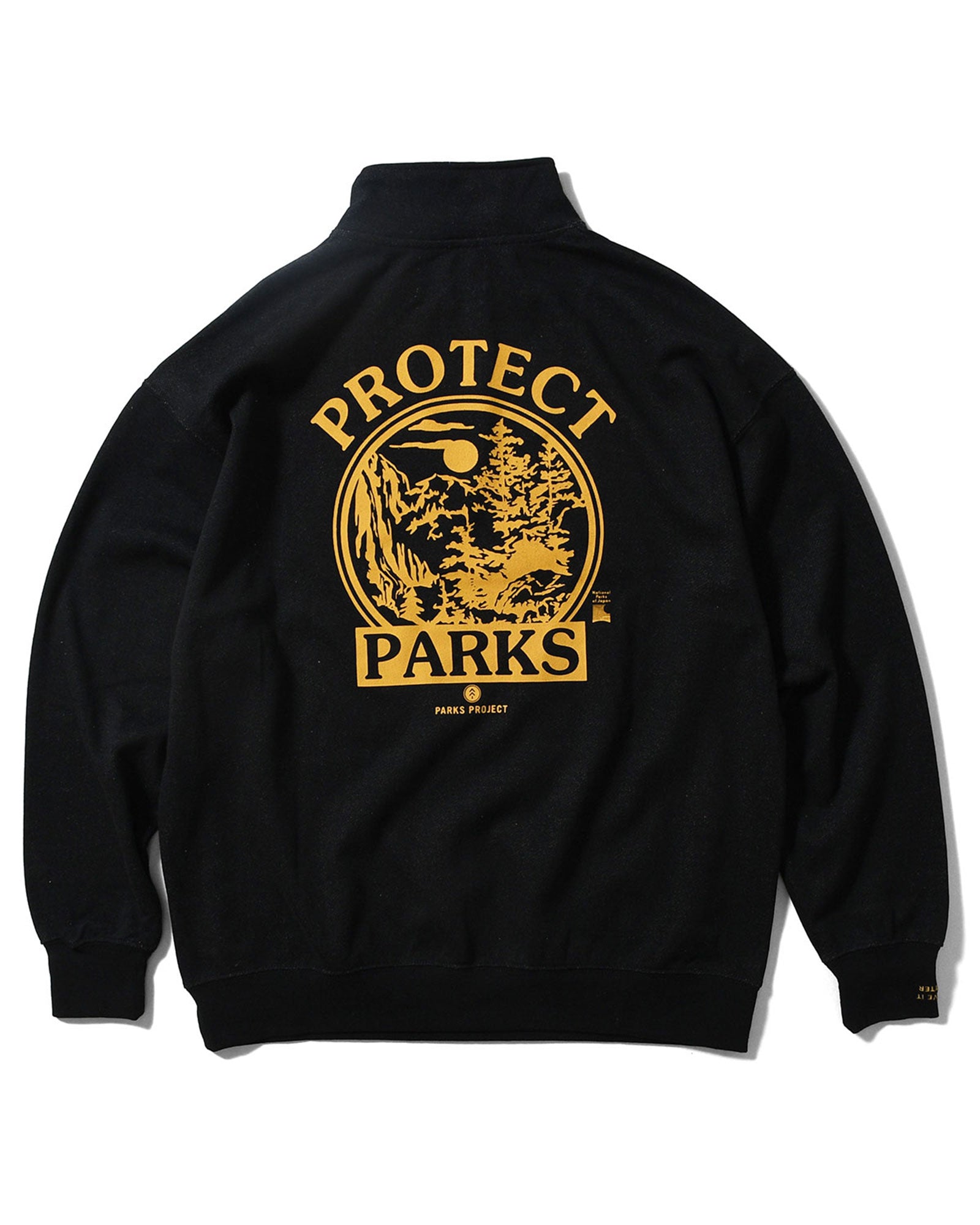 PARKS PROJECT PROTECT PARKS HALF ZIP SWEAT ｜ PP22AW-011 