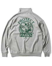 Load image into Gallery viewer, PARKS PROJECT PROTECT PARKS HALF ZIP SWEAT ｜ PP22AW-011
