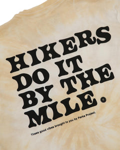 PARKS PROJECT Hikers Do It By The Mile Tie-Dye Tee ｜ PP001051